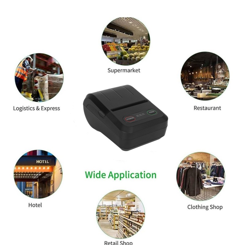 Кои се полињата за примена на термичките печатачи од 58 мм?